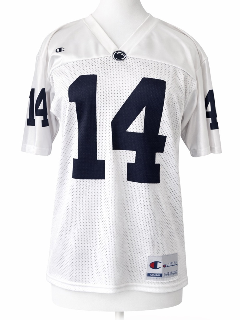Champion Penn-state White and Blue Jersey #14 - Picture 1 of 8